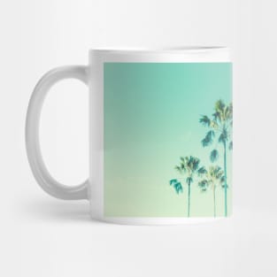 coconut palm tree california Mug